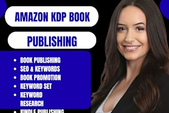 handle amazon publishing for your kindle and paperback book