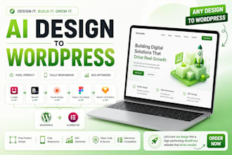 convert lovable to wordpress website or base44 to wordpress