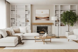 do 3d interior livngroom design, kids bedroom, nursery room, master bedroom