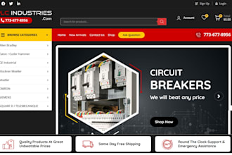 design electrical supply website, lighting accessories store breaker panel store