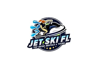 design corporate jet ski rentals tours logo