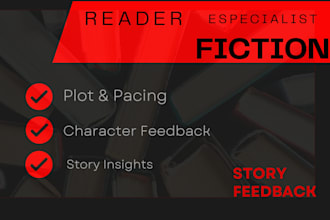 be your fiction beta reader with honest reader feedback