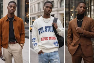 be your male model for any video and lifestyle photos