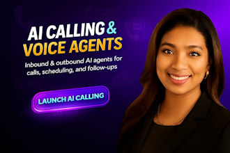 build ai calling and voice agents for inbound and outbound calls