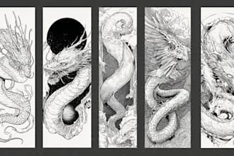 design an artistic line art or minimalist tattoo art