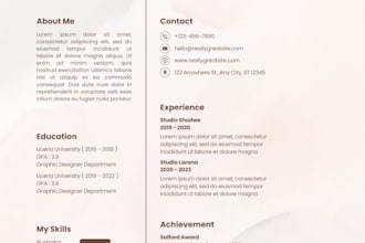 write a job winning resume and cv
