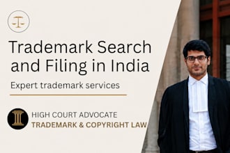 conduct trademark search and filing in india