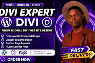 be your divi expert for divi wordpress website, divi website design, divi 5