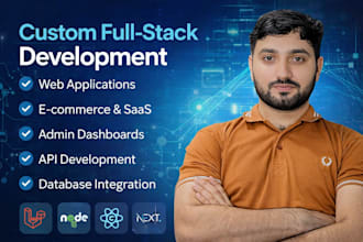 develop fullstack web apps with laravel  node and react