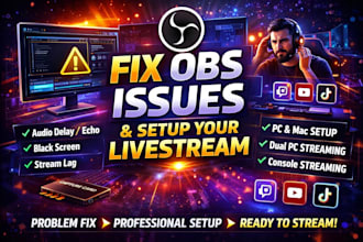 setup obs studio for whatnot , twitch , youtube streaming