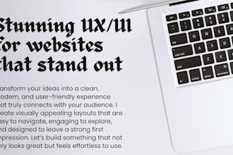 it stunning UX UI website design that boosts conversions