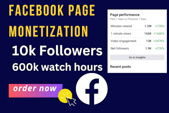 optimize facebook page, fb monetization, fb ads, sales
