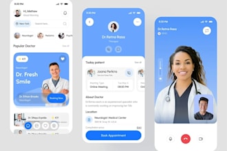 develop hipaa compliant web telemedicine app and mobile ai healthcare apps