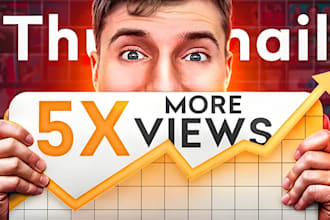 design eye catching youtube thumbnails that boost CTR and views