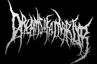 design death metal, deathcore logo for your band