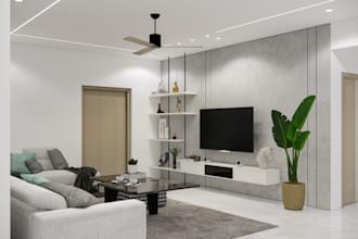 do realistic residential interior 3d using sketchup   and enscape