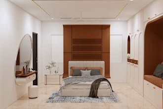 do realistic residential interior 3d using sketchup   and enscape