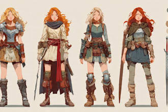 draw your rpg character