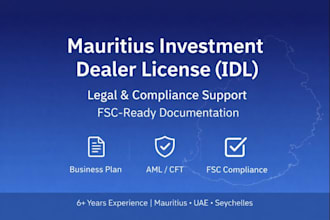 assist you with mauritius full service dealer license