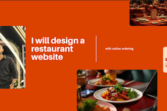 build a professional restaurant website with menu and online ordering