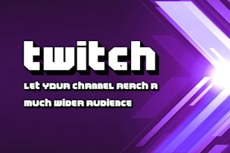 twitch channel promotion to boost live viewers for real followers, live stream