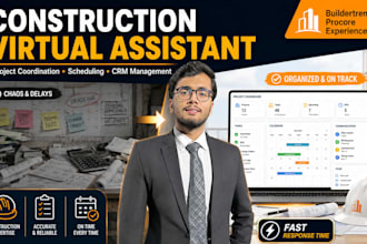 be your construction virtual assistant for project management