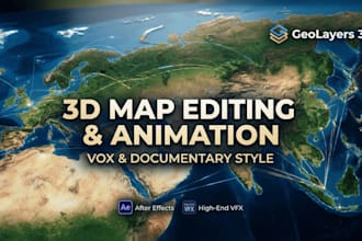 do videos with amazing animated maps