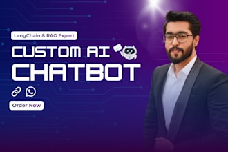 build a custom ai chatbot using langchain and rag
