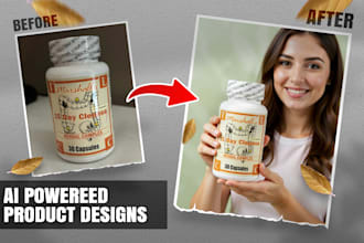 create ai product images with realistic ai model, photography and image editing