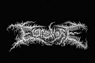 design heavy metal or extreme metal logo for your band