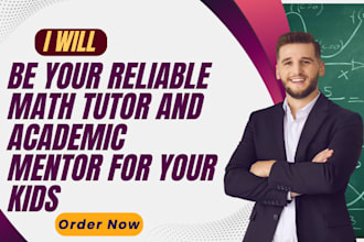 be your reliable math tutor and academic mentor for your kids