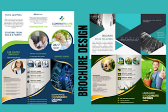 design corporate brochure, pamphlet, flyer and leaflet for your business