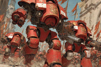 illustrate your warhammer 40k art