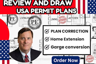 california permit drawing, foundation plan, roof electrical,structural engineer