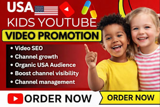 promote youtube kids videos and shorts for real growth