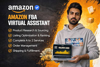 be your expert amazon fba fbm wholesale virtual assistant amazon whoesale va