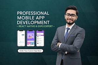 do mobile app development android app using reactnative or expo