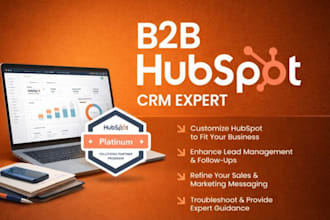 setup hubspot crm, hubspot email design, hubspot automation, hubspot integetion