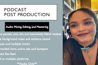 edit and post produce your podcast