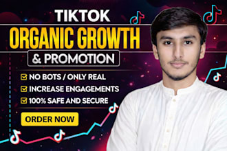 grow your tiktok account organically with real followers