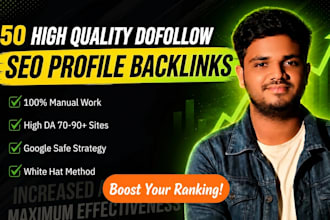 create high authority dofollow SEO profile backlinks