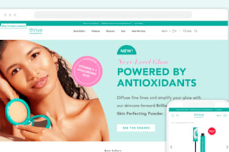 do skincare shopify store skincare store skin care website skincare beauty store