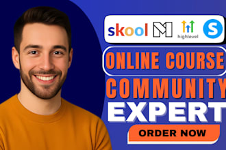 setup skool community circle so mighty network ghl online course community whop