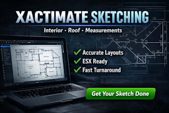 create accurate xactimate sketches and measurements