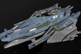 create aircraft stl, spaceship model, 3d military tank stl, car vehicle 3d model