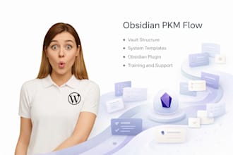 build and customize your obsidian vault for full pkm flow