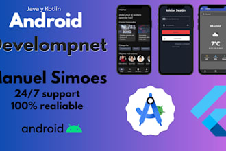 design and develop android aplications