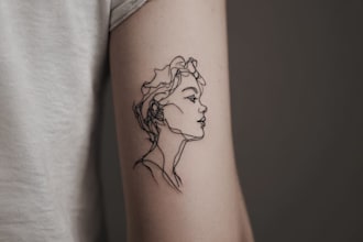 do minimalist fine line tattoo design for you