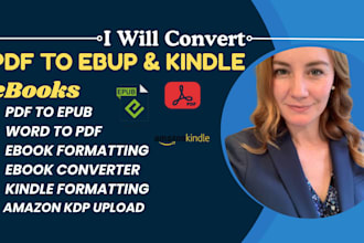 do KDP formatting convert word to epub word to PDF kindle