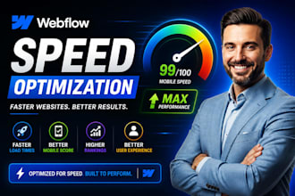 optimize your webflow website speed and performance